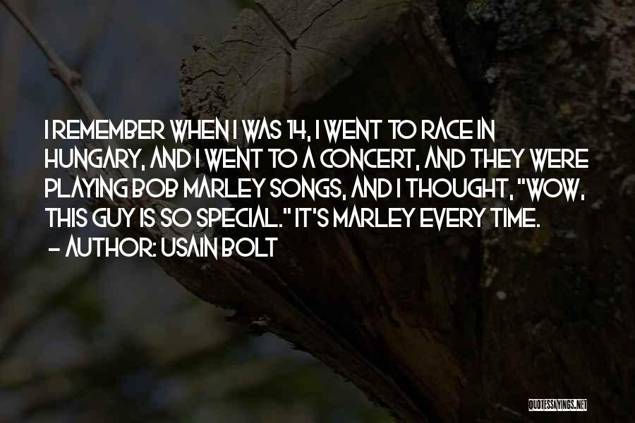 Marley's Quotes By Usain Bolt