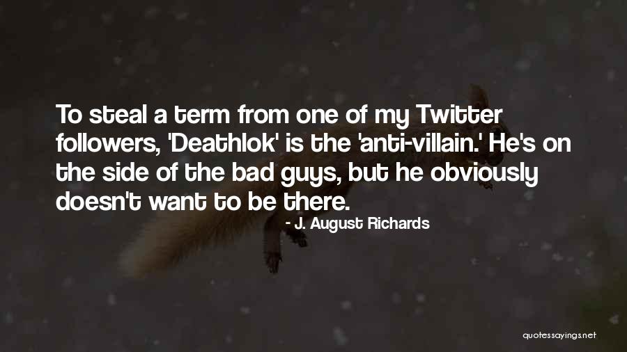 Marliere Care Quotes By J. August Richards Marliere Care Quotes By J. August Richards