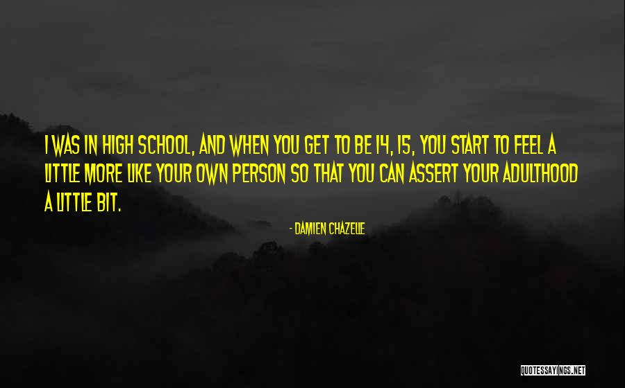 Marline Hitch Quotes By Damien Chazelle Marline Hitch Quotes By Damien Chazelle