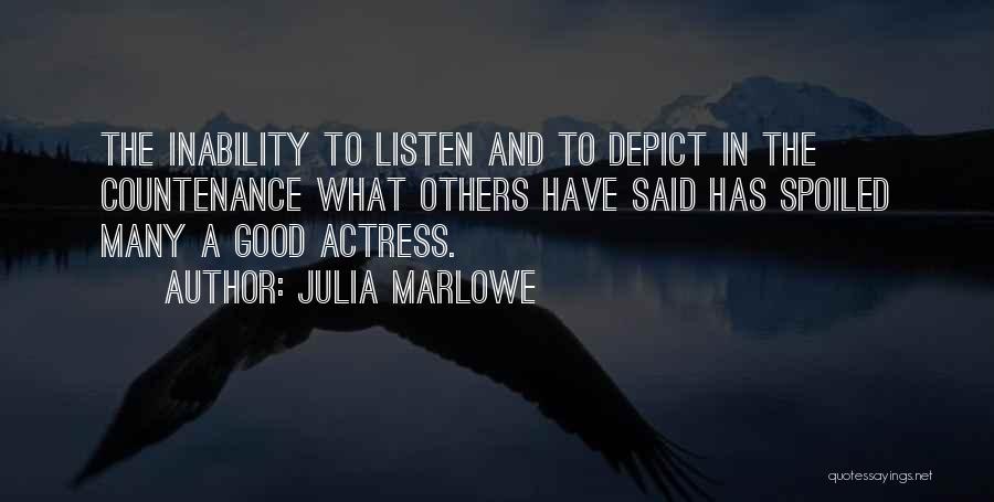 Marlowe Quotes By Julia Marlowe