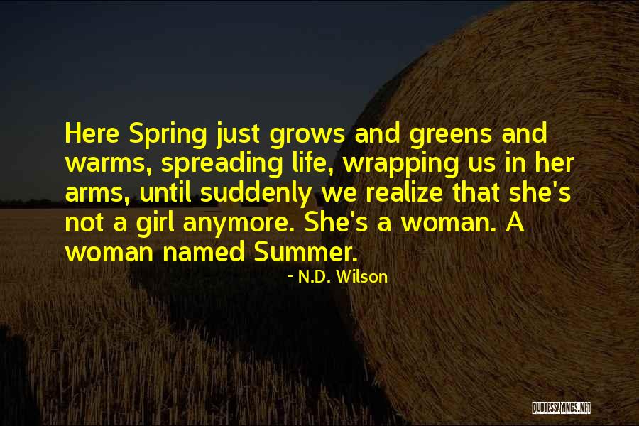 Marmontova Quotes By N.D. Wilson Marmontova Quotes By N.D. Wilson
