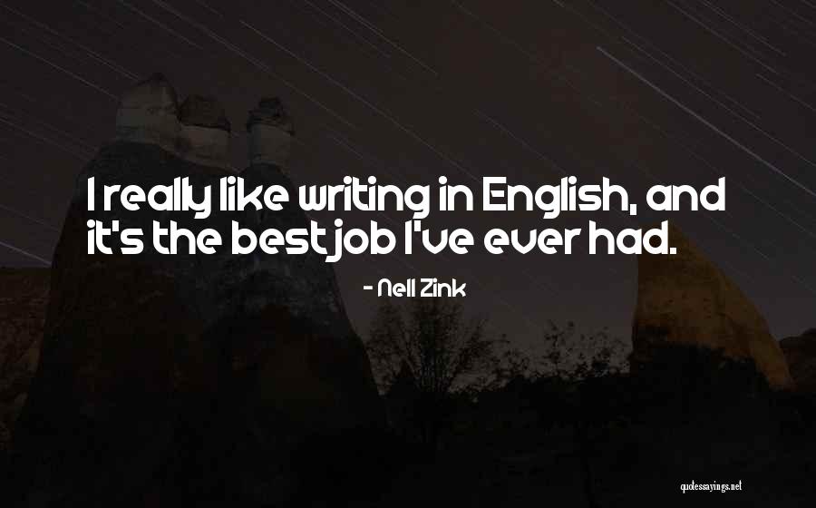 Marne Wale Quotes By Nell Zink Marne Wale Quotes By Nell Zink