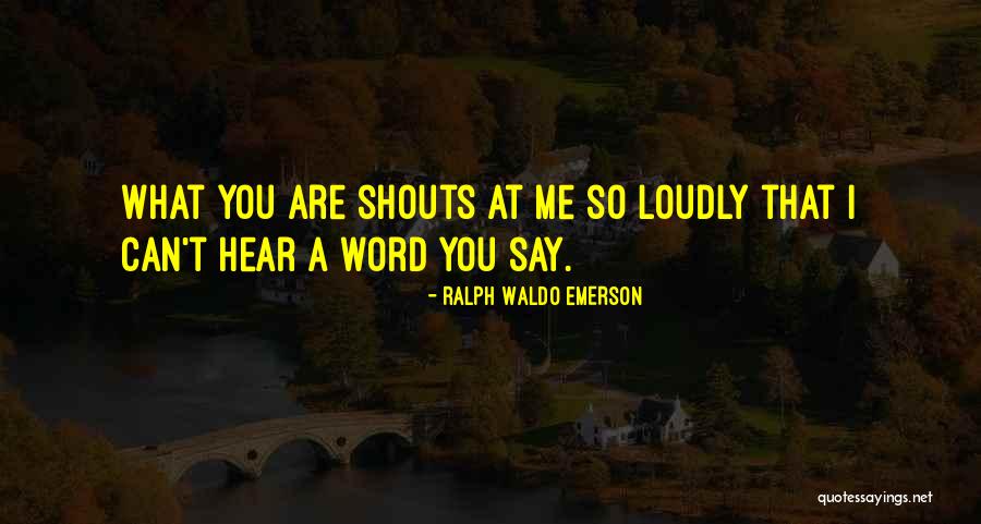 Marnick Tree Quotes By Ralph Waldo Emerson
