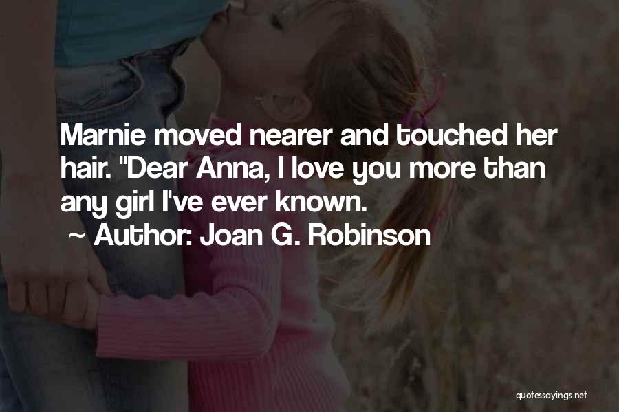 Marnie Quotes By Joan G. Robinson