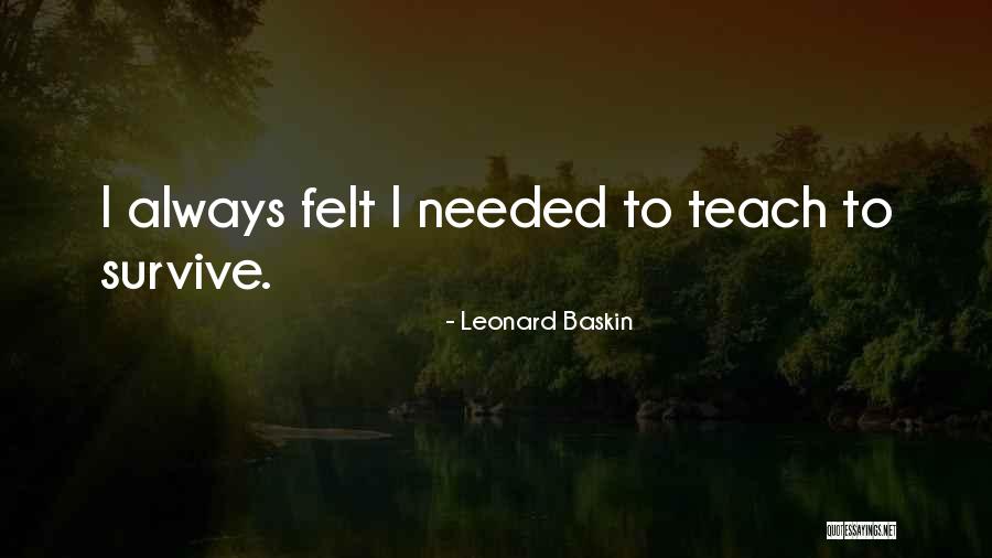 Maroof Psychiatry Quotes By Leonard Baskin Maroof Psychiatry Quotes By Leonard Baskin