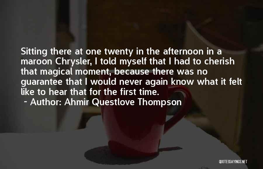 Maroon Quotes By Ahmir Questlove Thompson