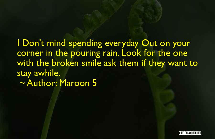 Maroon Quotes By Maroon 5