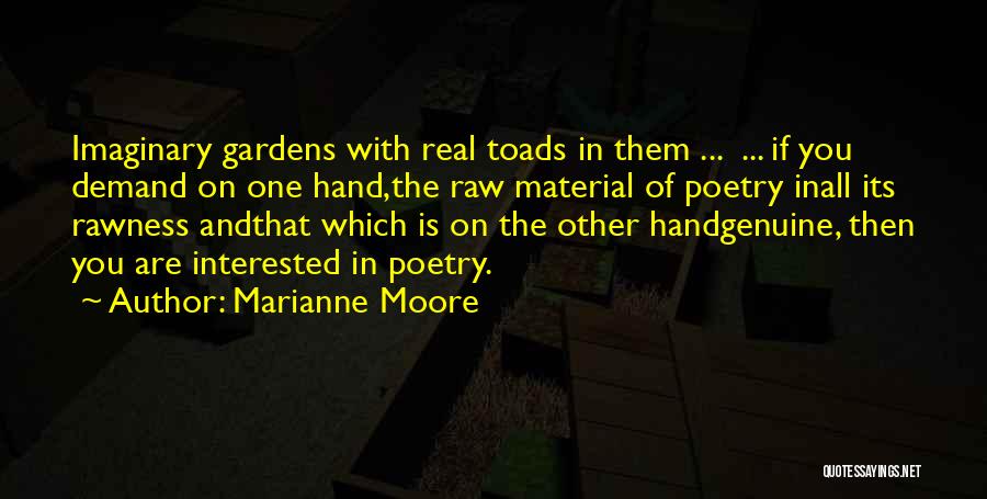 Marovitz Tee Quotes By Marianne Moore