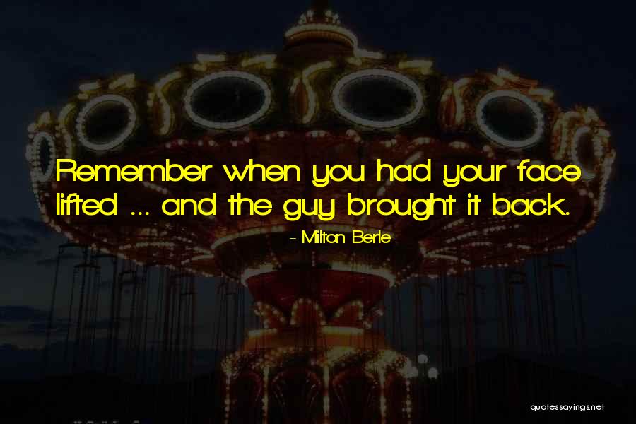 Marquarts Landing Quotes By Milton Berle Marquarts Landing Quotes By Milton Berle