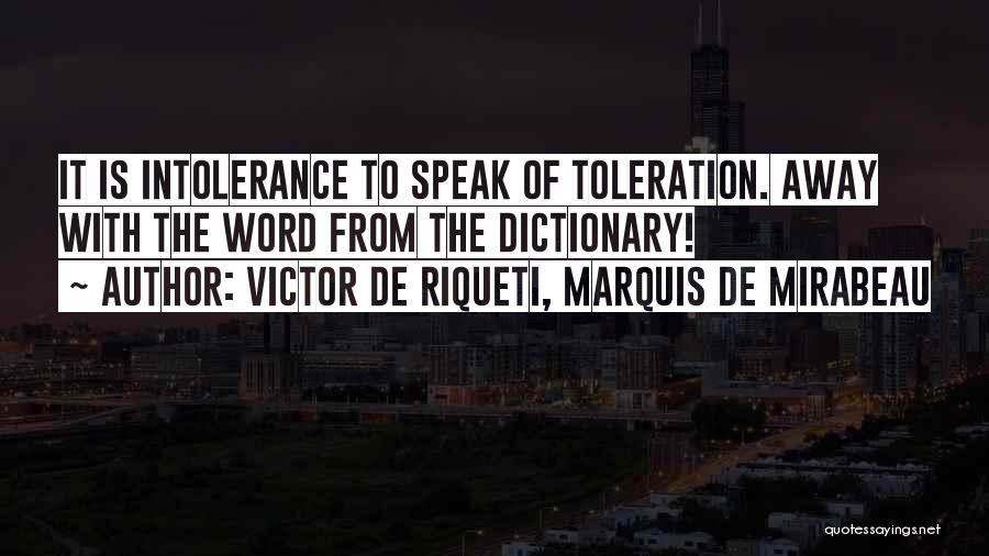 Marquis De Mirabeau Quotes By Victor De Riqueti, Marquis De Mirabeau