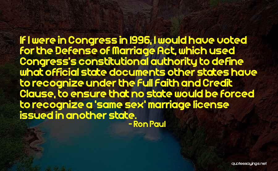 Marren Injectors Quotes By Ron Paul Marren Injectors Quotes By Ron Paul