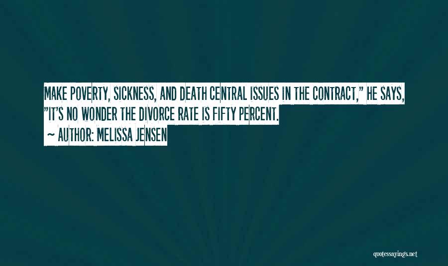 Marriage And Divorce Quotes By Melissa Jensen