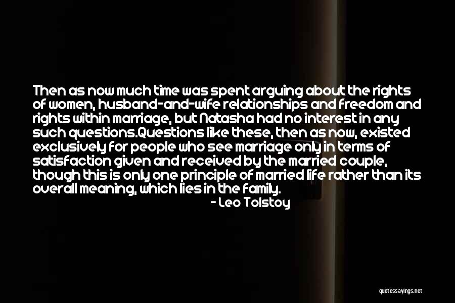 Marriage And Family Life Quotes By Leo Tolstoy