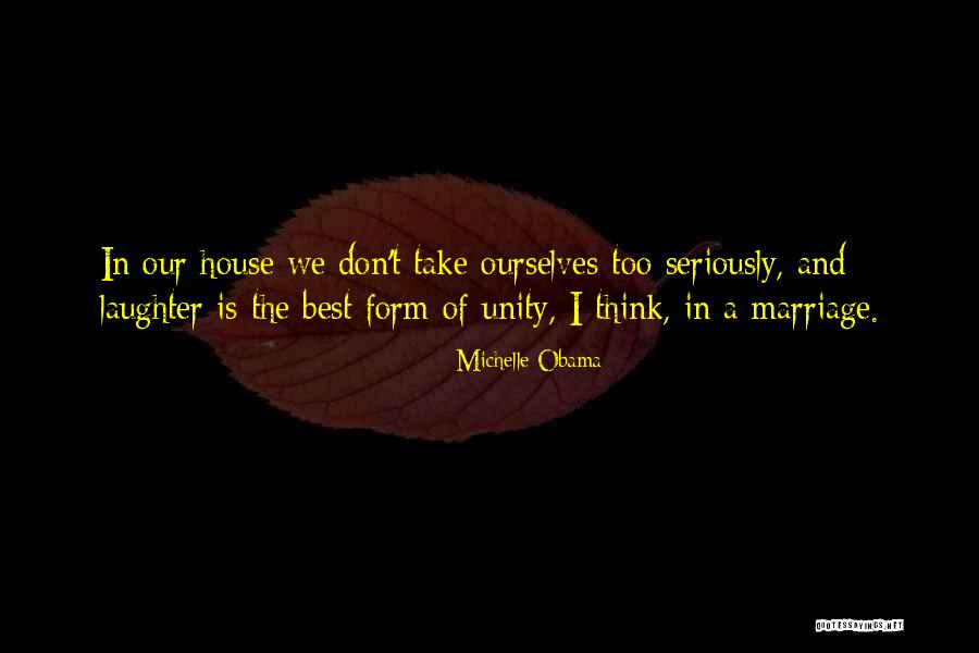 Marriage And Laughter Quotes By Michelle Obama Marriage And Laughter Quotes By Michelle Obama
