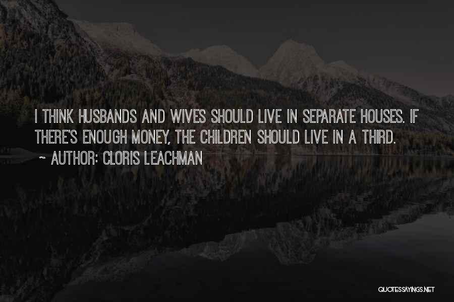 Marriage And Money Quotes By Cloris Leachman