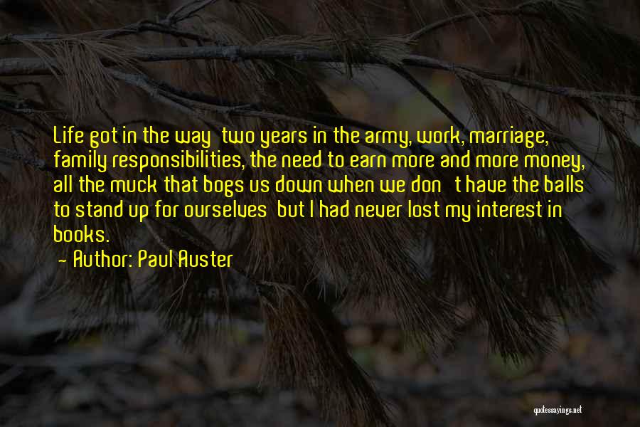 Marriage And Money Quotes By Paul Auster