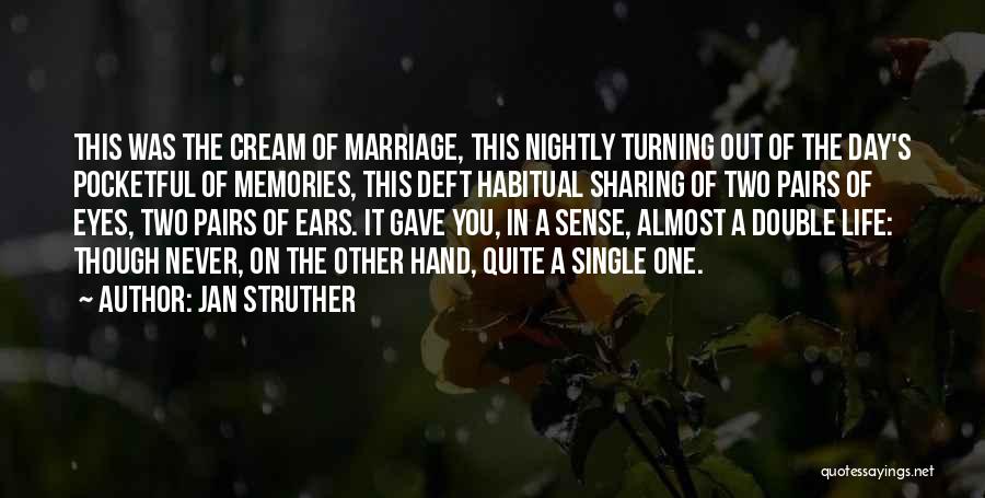 Marriage And Single Life Quotes By Jan Struther