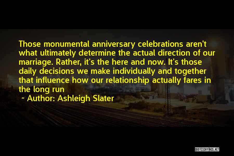 Marriage Anniversary To Wife Quotes By Ashleigh Slater