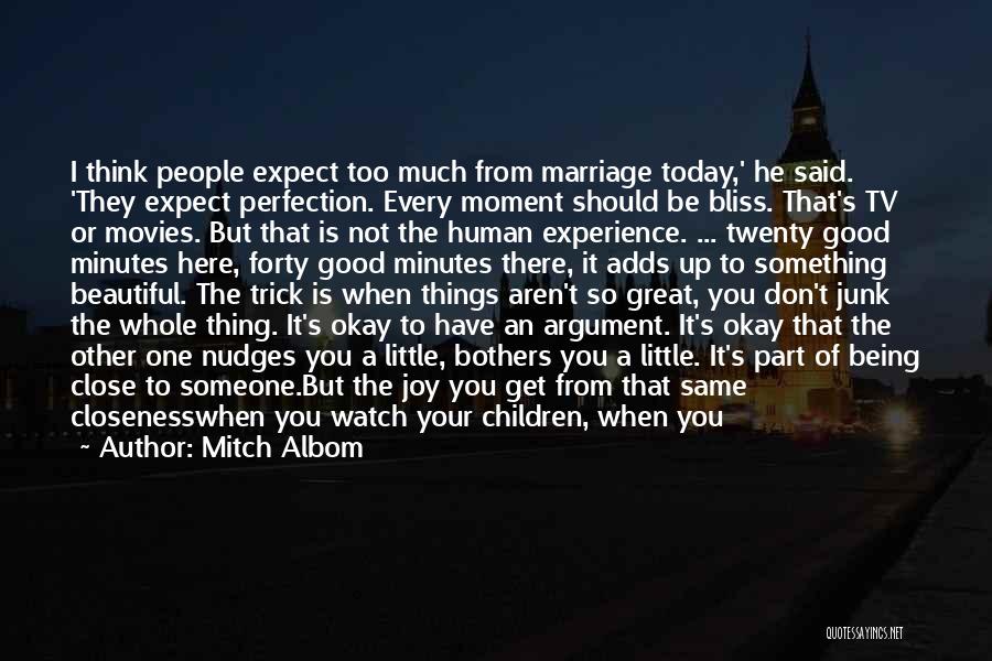 Marriage Bliss Quotes By Mitch Albom