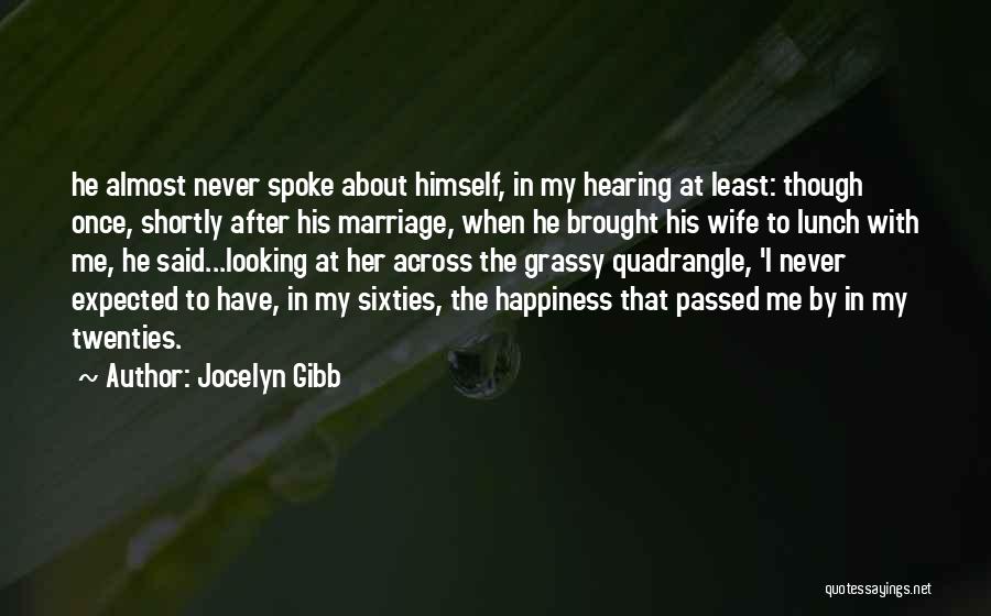 Marriage C S Lewis Quotes By Jocelyn Gibb