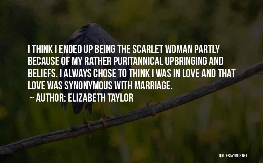 Marriage Ended Quotes By Elizabeth Taylor