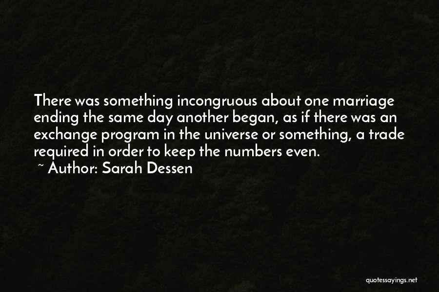 Marriage Ending Quotes By Sarah Dessen