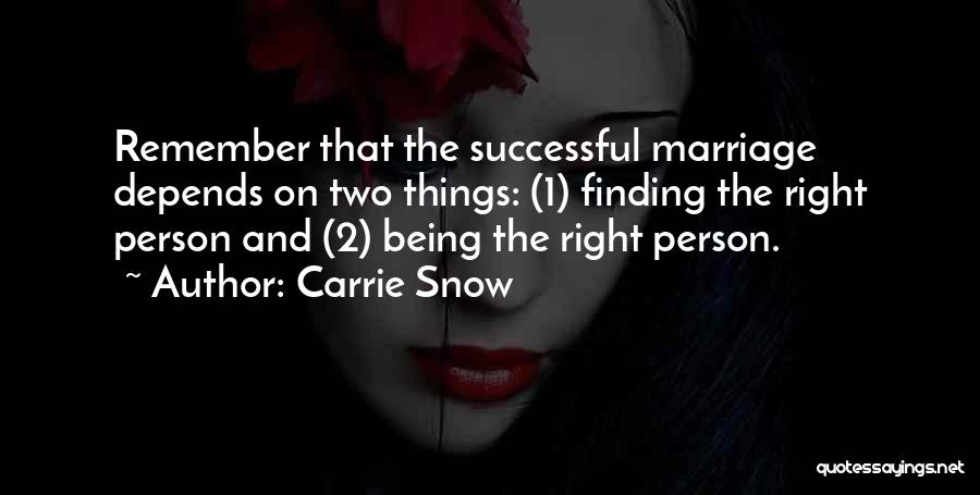 Marriage Equality Quotes By Carrie Snow