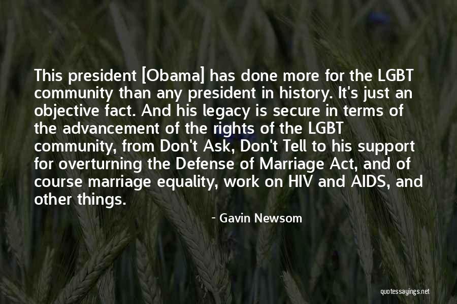 Marriage Equality Quotes By Gavin Newsom