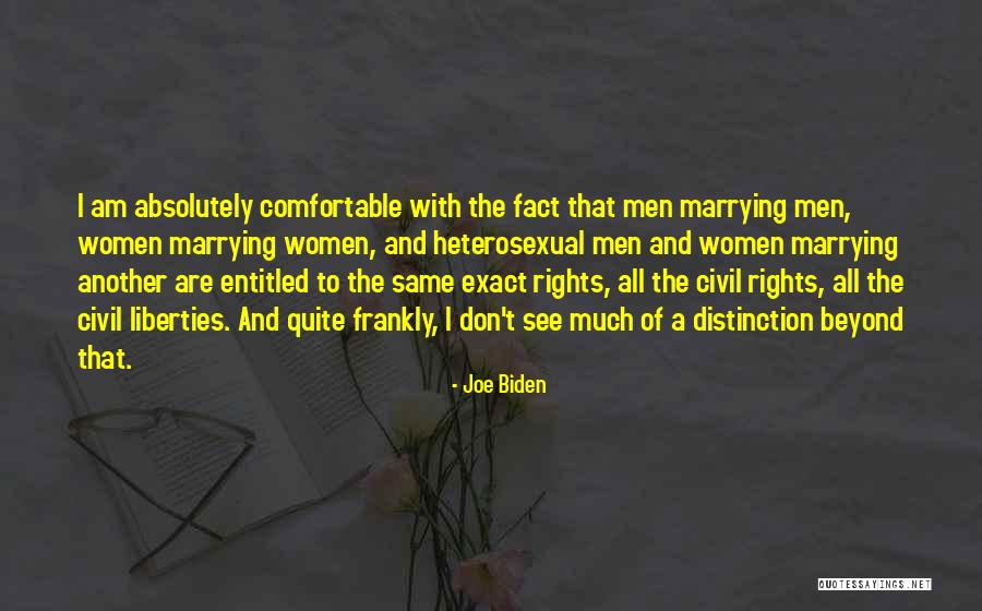 Marriage Equality Quotes By Joe Biden