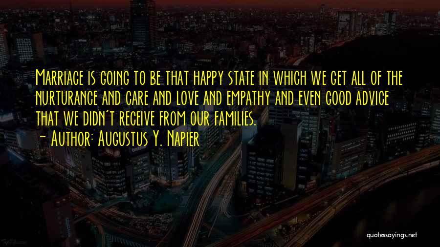 Marriage Family Therapy Quotes By Augustus Y. Napier