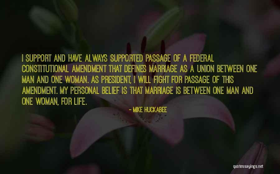 Marriage Fighting Quotes By Mike Huckabee