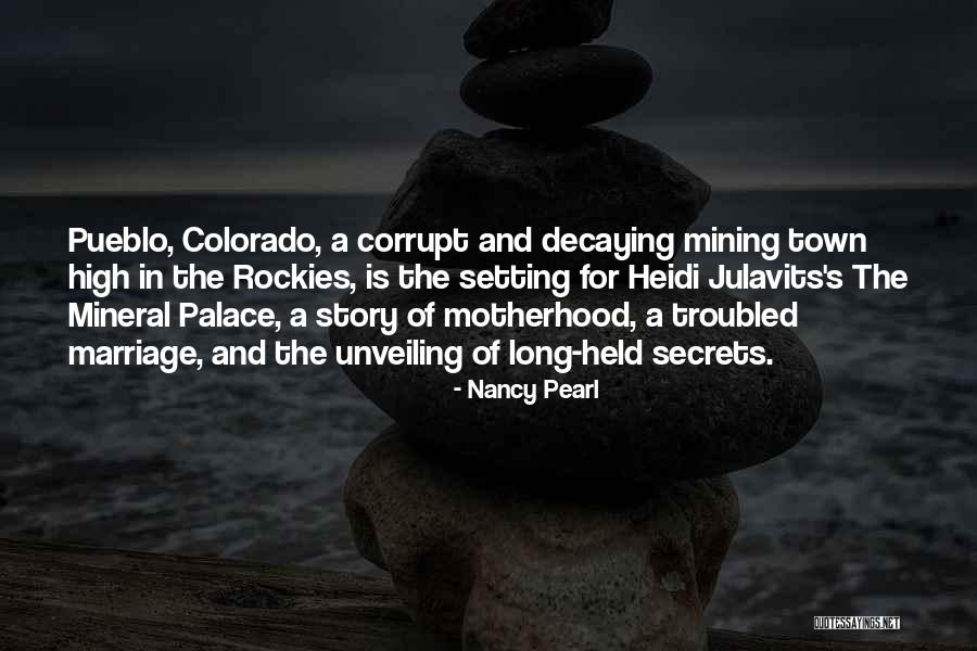 Marriage From Our Town Quotes By Nancy Pearl Marriage From Our Town Quotes By Nancy Pearl