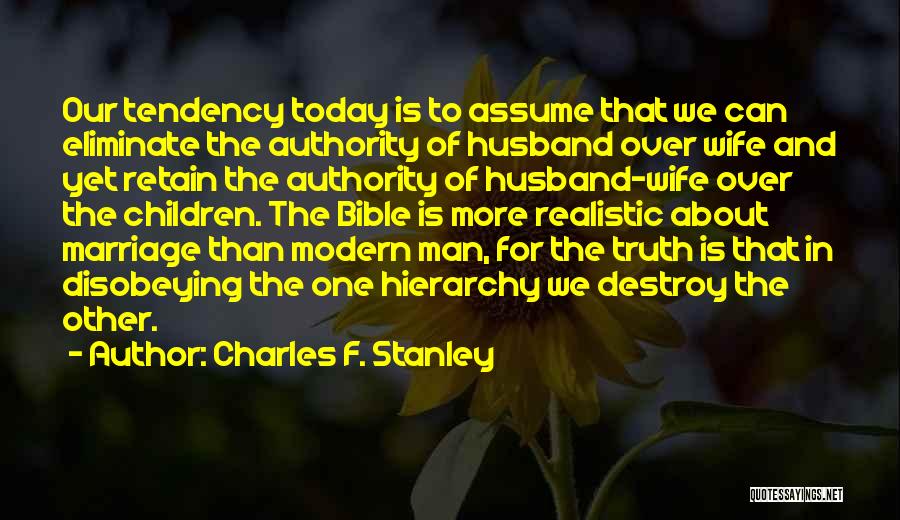 Marriage In The Bible Quotes By Charles F. Stanley