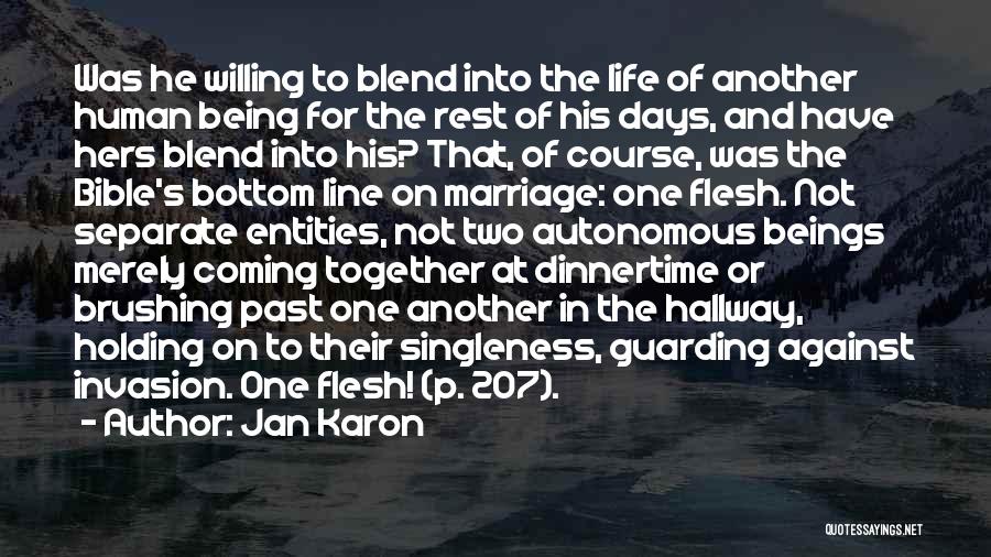Marriage In The Bible Quotes By Jan Karon