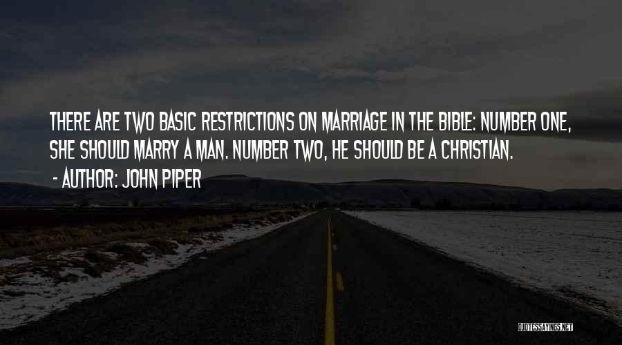 Marriage In The Bible Quotes By John Piper