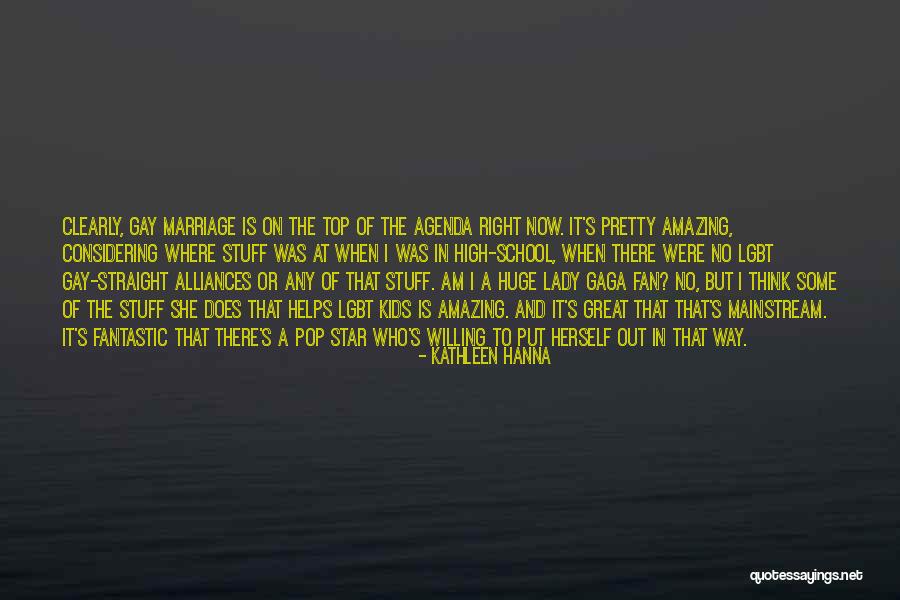 Marriage Is Great Quotes By Kathleen Hanna Marriage Is Great Quotes By Kathleen Hanna