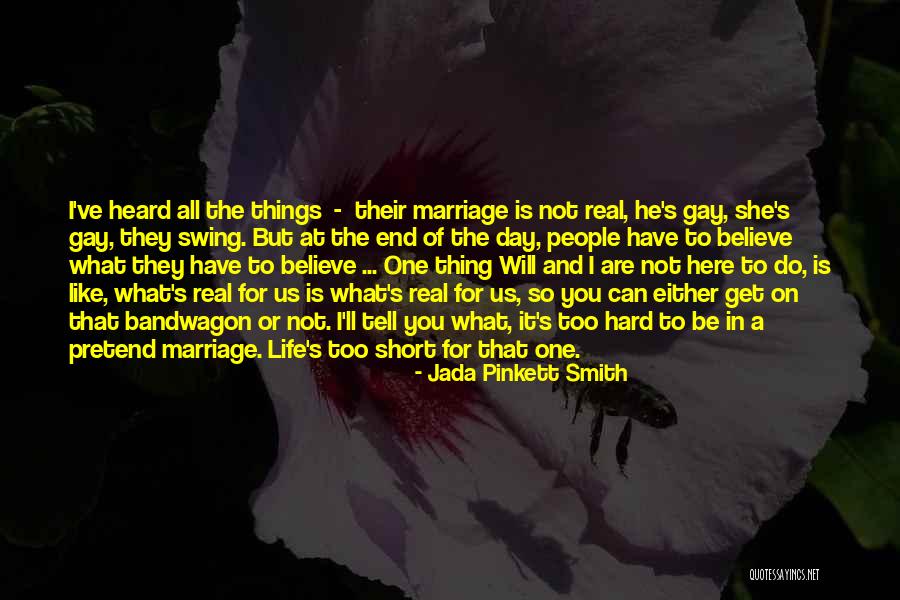 Marriage Is Hard Quotes By Jada Pinkett Smith