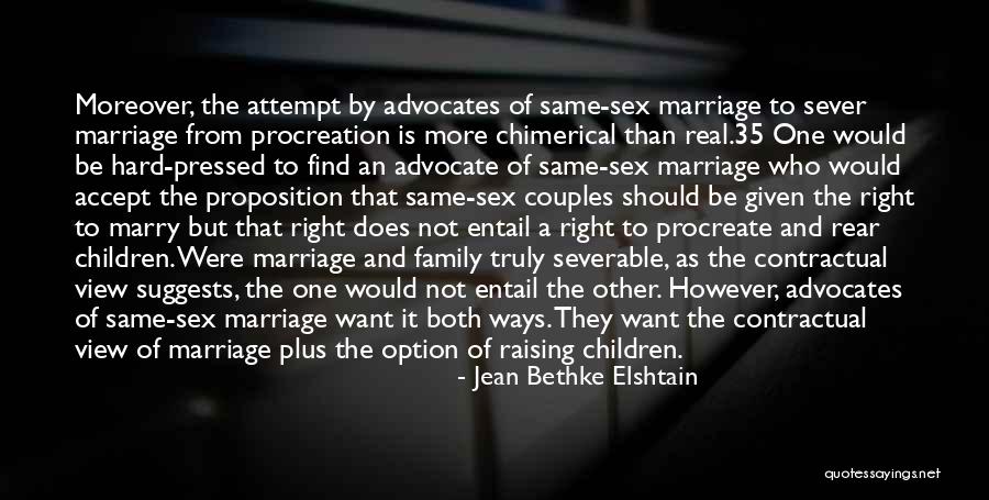 Marriage Is Hard Quotes By Jean Bethke Elshtain