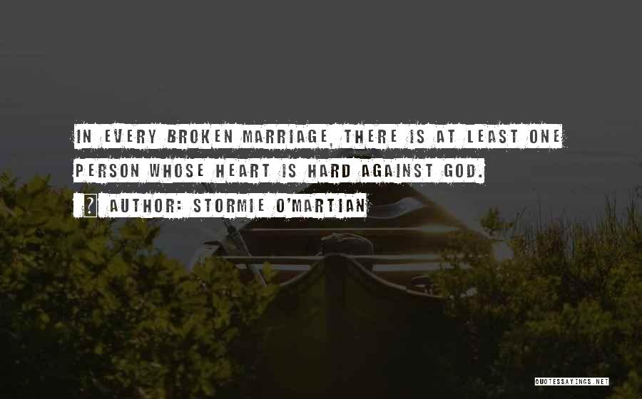 Marriage Is Hard Quotes By Stormie O'martian