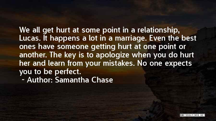 Marriage Is Not Perfect Quotes By Samantha Chase