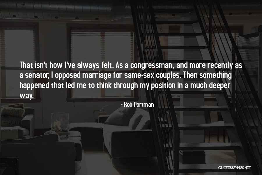 Marriage Isn't Quotes By Rob Portman Marriage Isn't Quotes By Rob Portman