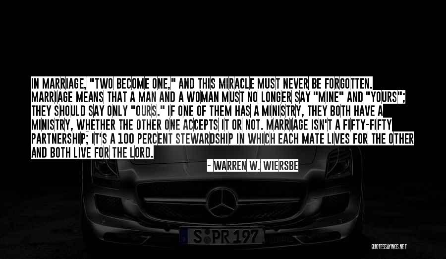 Marriage Isn't Quotes By Warren W. Wiersbe