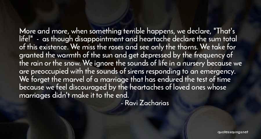 Marriage Test Of Time Quotes By Ravi Zacharias