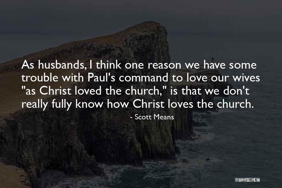 Marriage Trouble Quotes By Scott Means