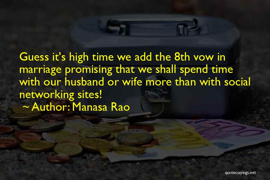 Marriage Vow Quotes By Manasa Rao