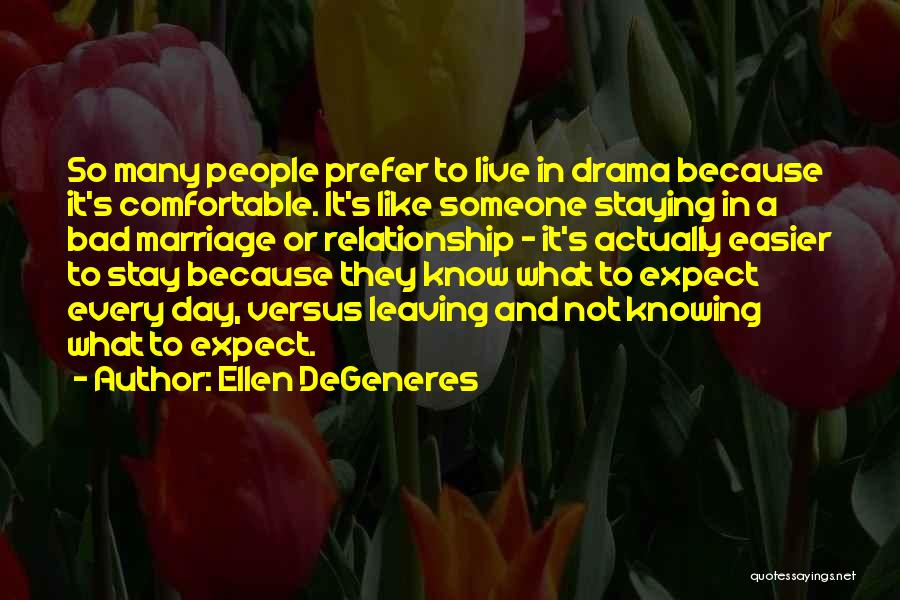 Marriage Vs Live In Relationship Quotes By Ellen DeGeneres