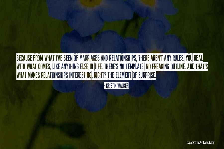 Marriages Quotes By Kristin Walker Marriages Quotes By Kristin Walker