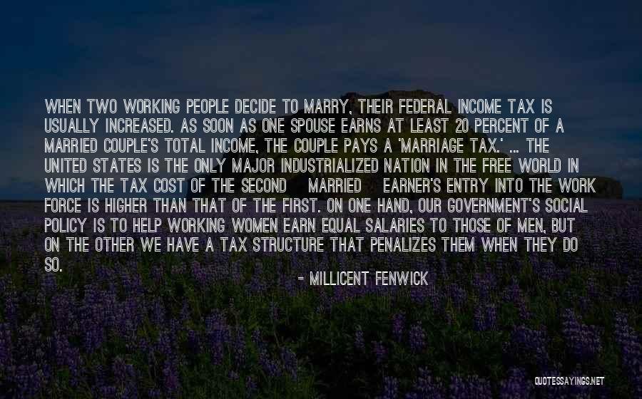 Married Couple Quotes By Millicent Fenwick Married Couple Quotes By Millicent Fenwick