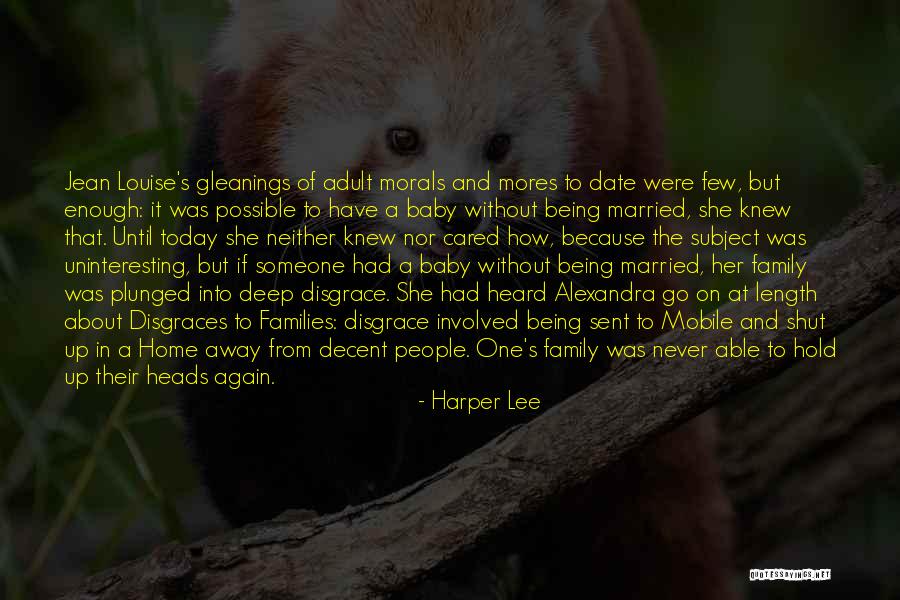 Married Family Quotes By Harper Lee Married Family Quotes By Harper Lee