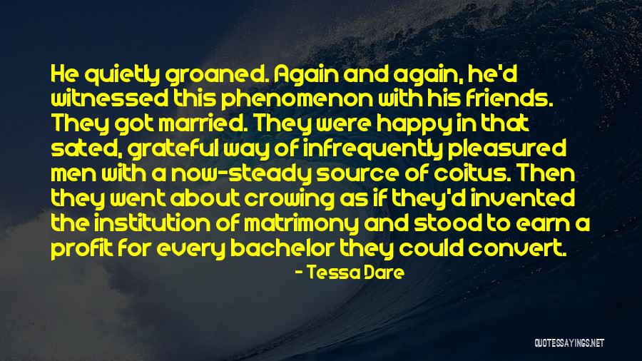 Married Friends Quotes By Tessa Dare